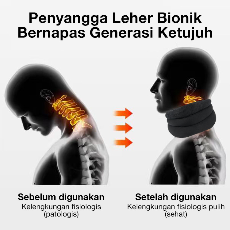 Promosi Hari Kemerdekaan-Potongan harga 70rb-kejutan penawaran spesial! Penyangga leher anti ngorok - Direkomendasikan oleh dokter profesional - Tidur yang aman